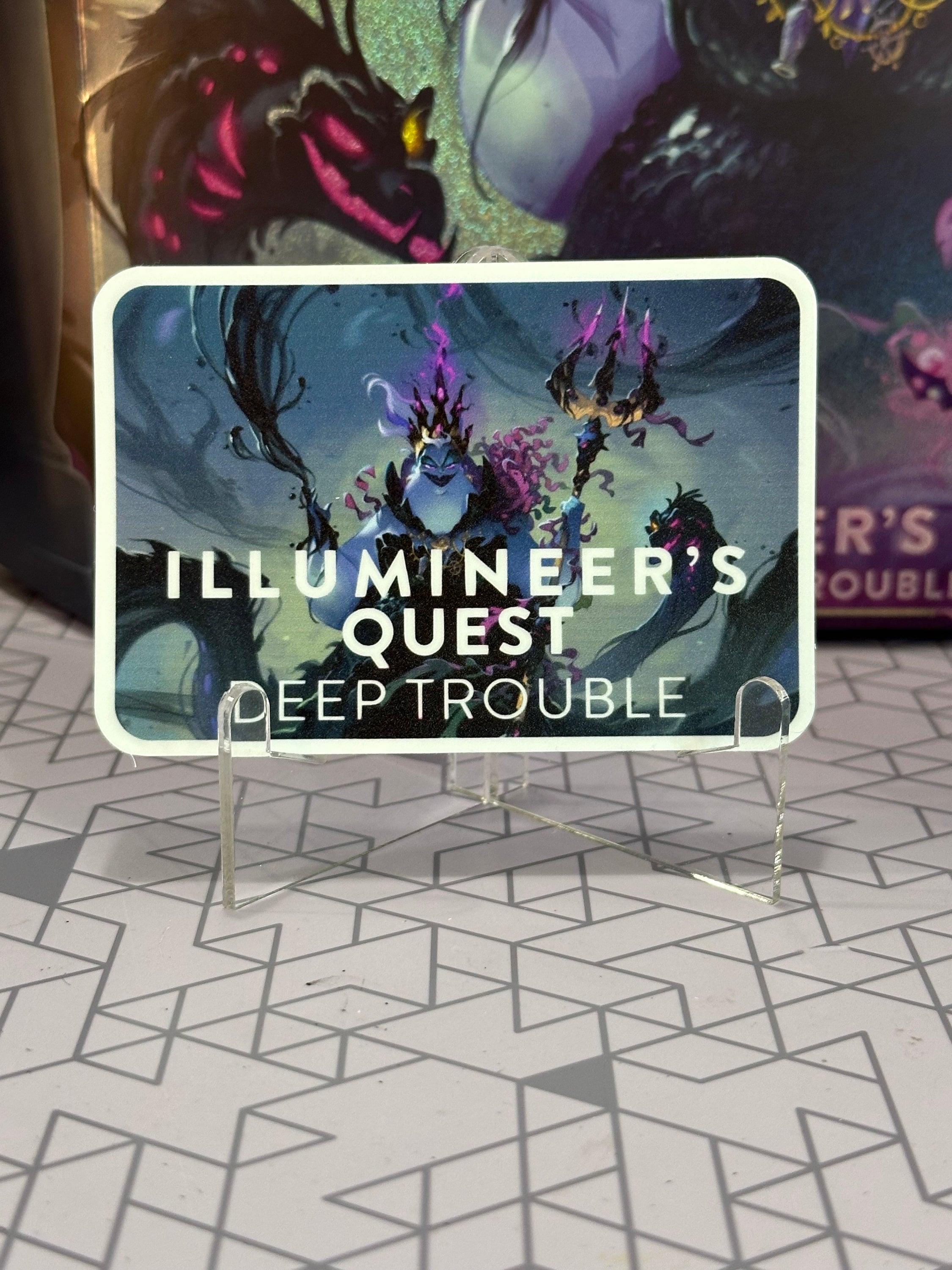 lorcana deep trouble card list Disney Lorcana: Ursula's Return Pre-Orders Hit Amazon, Includes Illumineer's Quest Face an opponent like no other Disney Lorcana Illumineer's Quest: Deep