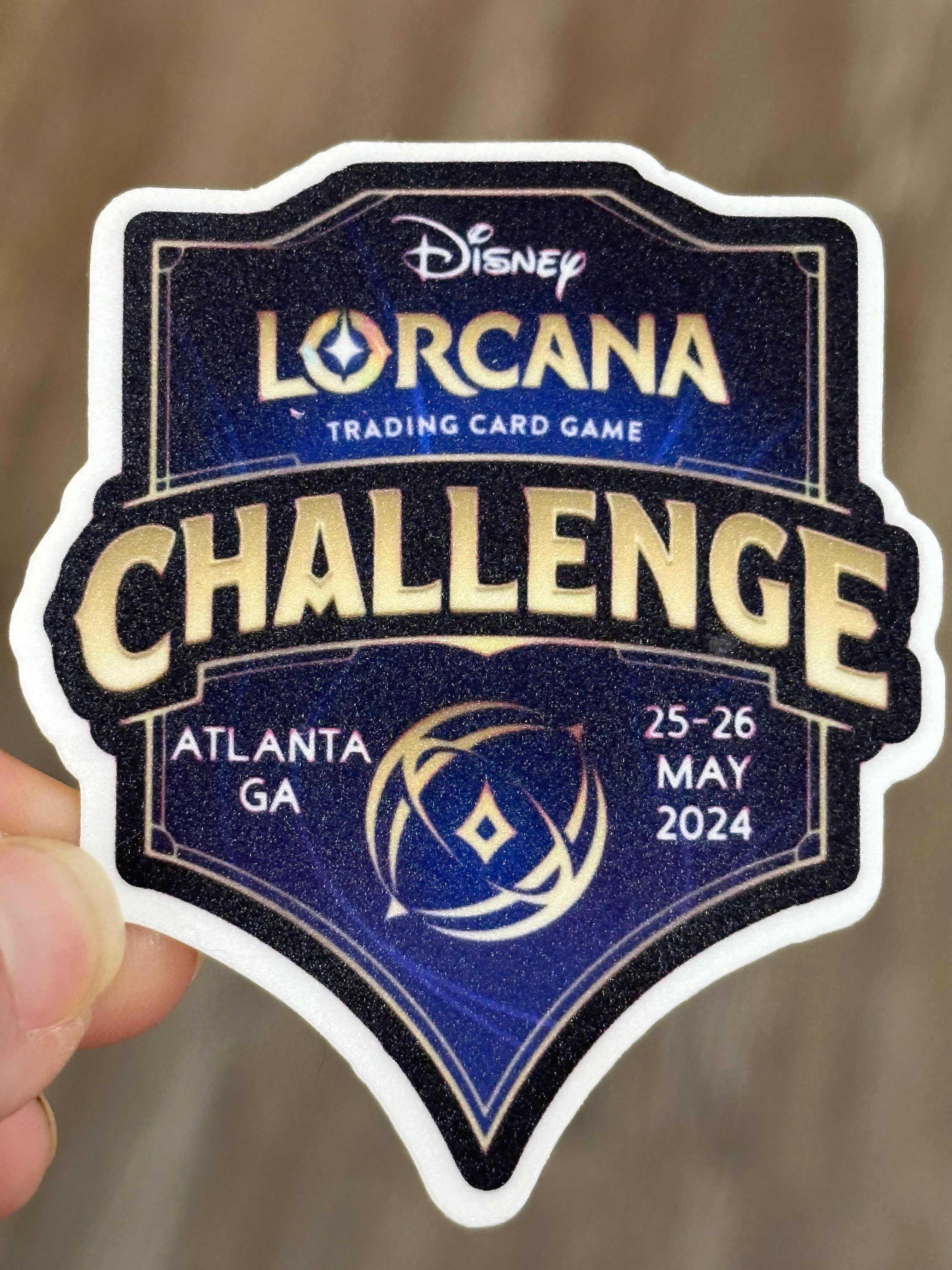 Lorcana Challenge | DLC | Decals Stickers | Waterproof Vinyl | Great Gift | Commemorate Event | Promos | All Locations | 2024 - Etsy Lorcana Challenge | DLC | Decals Stickers | Waterproof Vinyl | Great Gift | Commemorate Event | Promos | All Locations | 2024 - Etsy