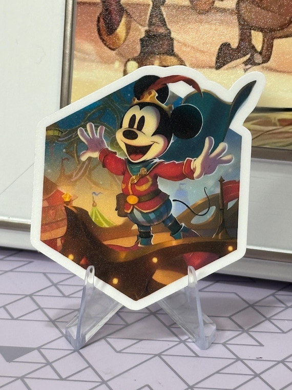 Lorcana Mickey Mouse Brave Little Prince Sticker | Decal | Fabled