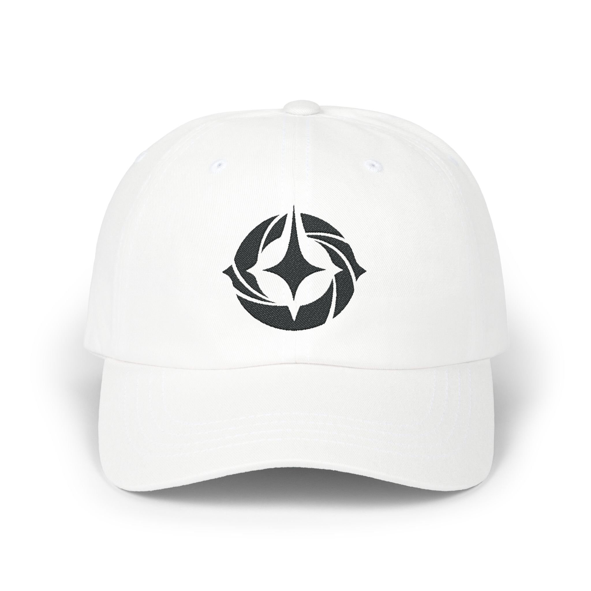 Lorcana Hat | Gift | Black Embroidered Lore Logo | Symbol Dad Hat