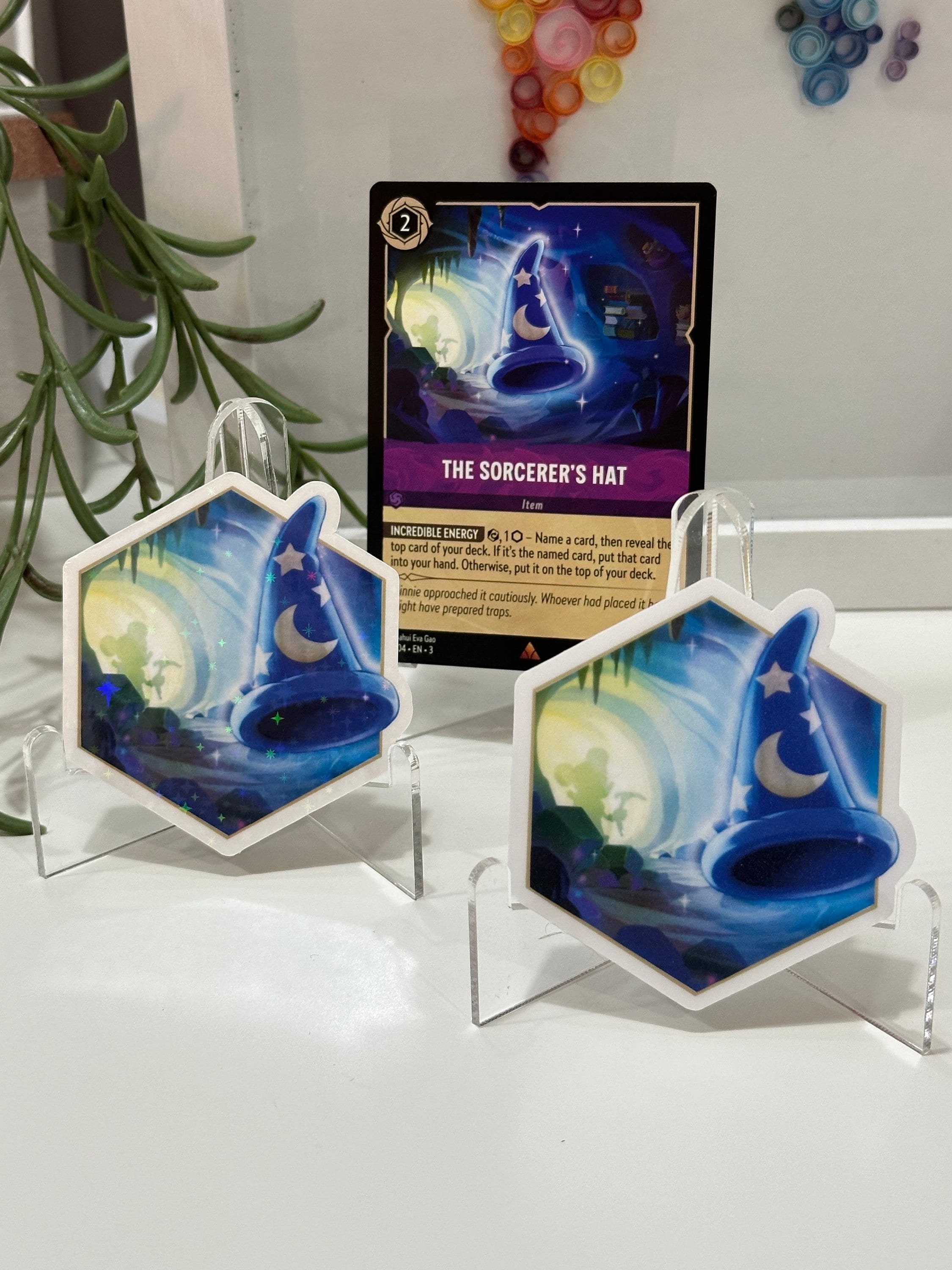 Lorcana the Sorcerer's Hat Sticker | Decal | Into the Inklands