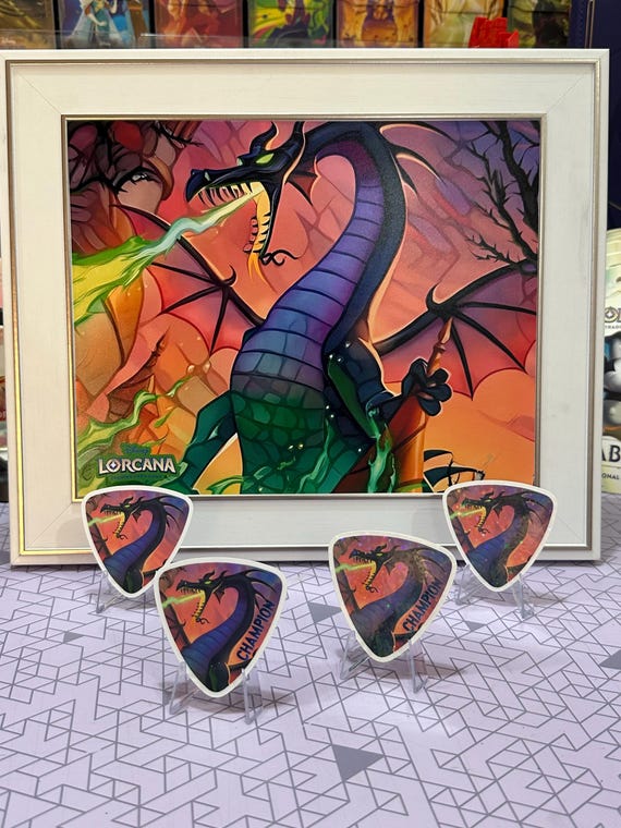 ロルカーナ マレフィセント ドラゴン プロモ プレイマット チューブ