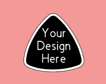 Custom Playmat Tube Sticker | TCG Waterproof Vinyl Decal