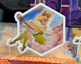 Lorcana Tinker Bell Queen of the Azurite  Sticker | Decal | Azurite Sea |  Amethyst | Gift | Beautiful | Waterproof Vinyl Sticker | Deck