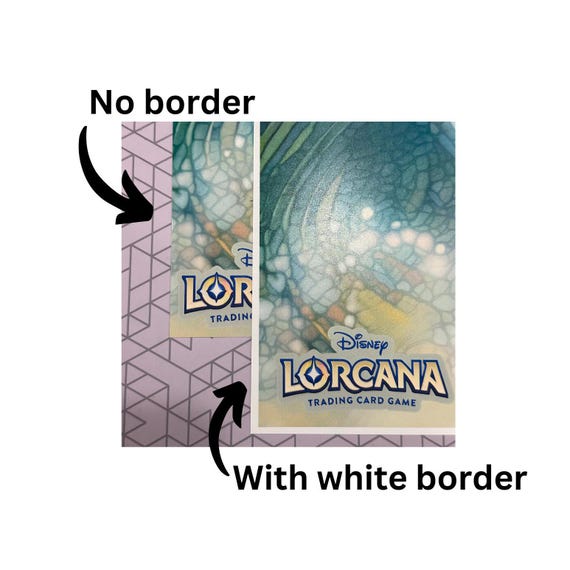 print lorcana cards Art | Poster | A Whole New World | the First Chapter | Stained Glass Effect | Trading Card Game | Deck Out Your Walls Each pack contains 65 card sleeves Lorcana Custom Card Kit |