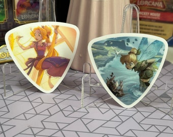 Lorcana Playmat Tube Decals | Ursula's Return, Giant Tinker Bell, Rapunzel Art