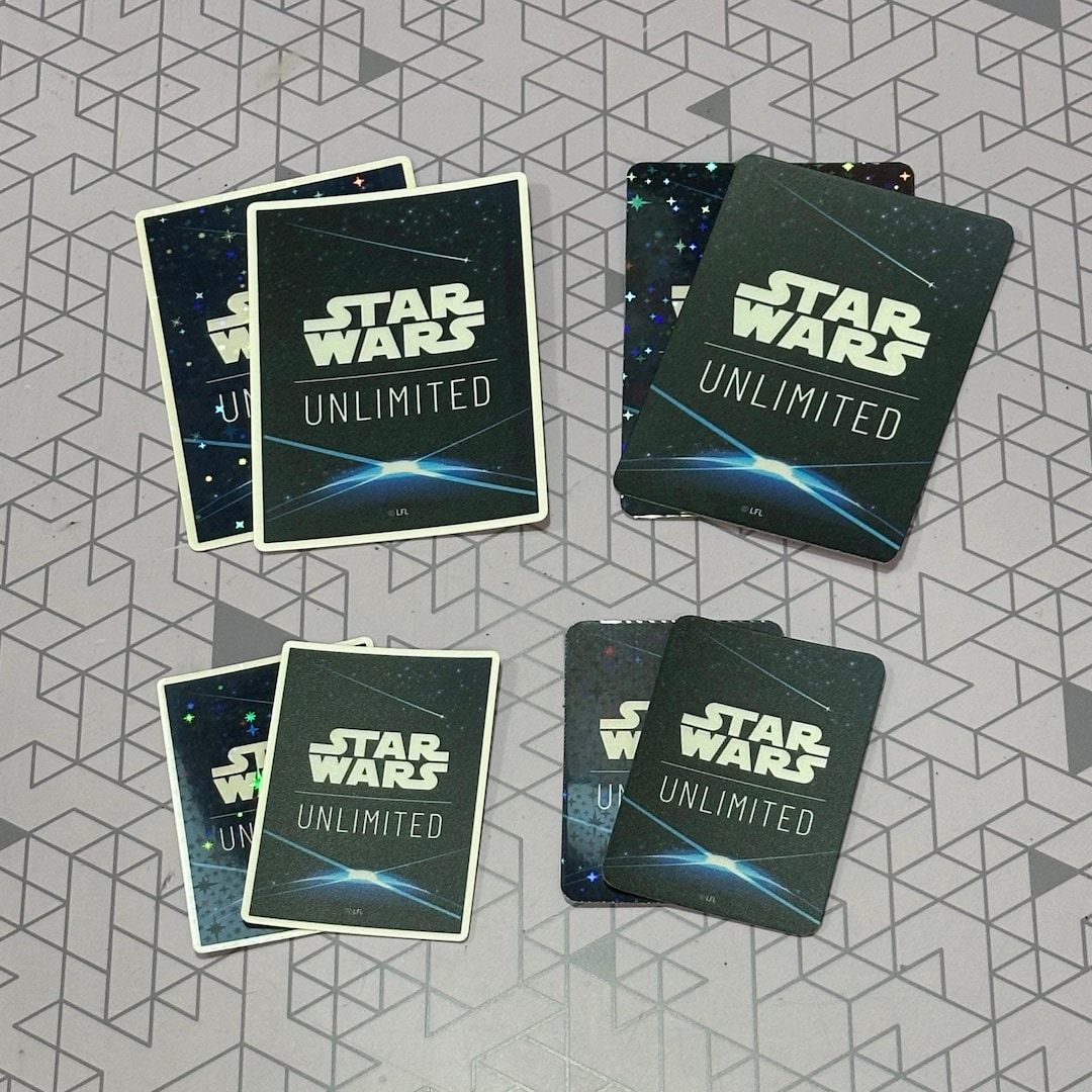 Swu Logo Sticker Star Wars Unlimited Label Sticker Decals | Card Back Design | SWU - Etsy