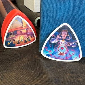 Lorcana Shimmering Skies Krabbeltuch Aufkleber für Monster-Style Krabbelmattenröhren | Wasserfester Vinyl-Aufkleber | Schöne | Schauen Sie sich diese Family Art an