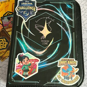 Splatoon Binder Lorcana Vanellope Von Schweetz Decal | Shimmering Skies | Wreck It ...