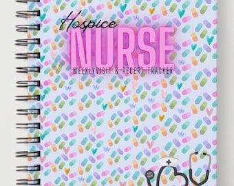 Hospice Nurse Planner Inserts | Happy Planner Printable | Visit Flow & Documentation | Canva Editable PDF | Nurse Planner