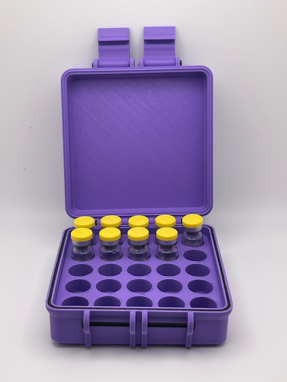 Peptide case 3ml vials holds 25