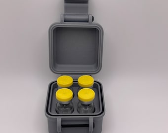 Peptide case 3ml vials holds 4