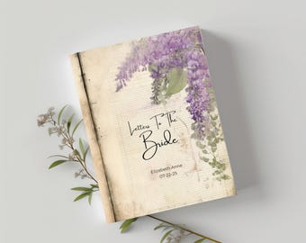 Diario de boda personalizado: Cartas a la novia