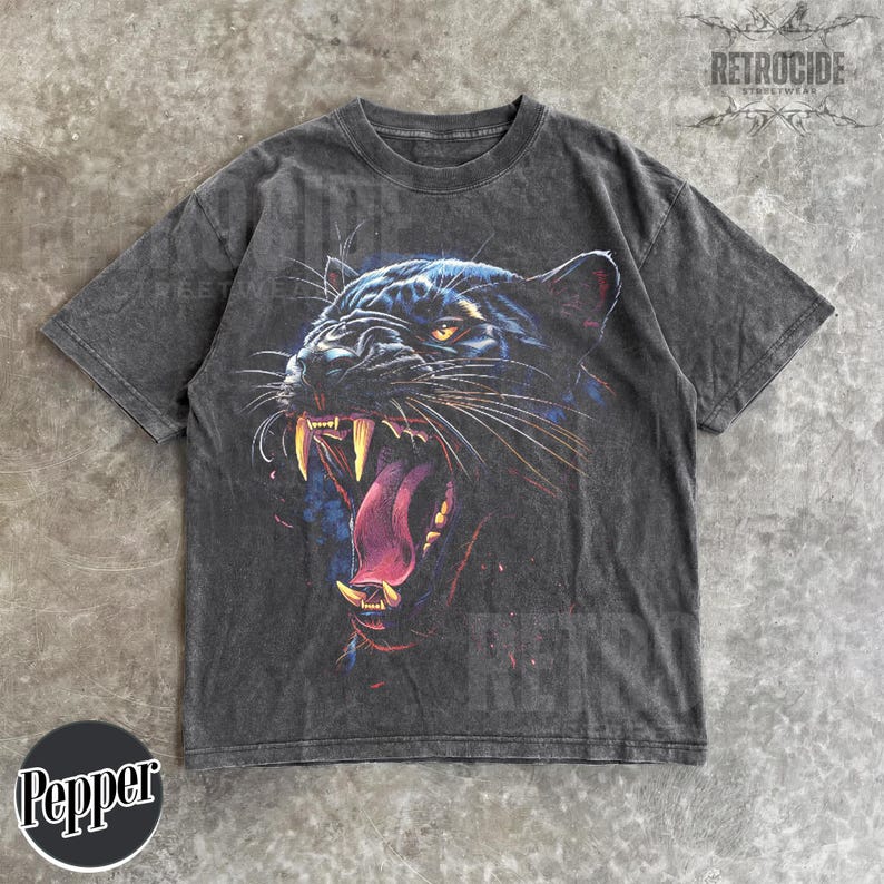 Panther Roar Shirt Retro Game Day Tshirt Carolina Panthers Cheer Mom Gift Pitt Panthers Tee Florida Panthers Hockey High School Gameday R318 image 1