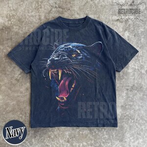 Panther Roar Shirt Retro Game Day Tshirt Carolina Panthers Cheer Mom Gift Pitt Panthers Tee Florida Panthers Hockey High School Gameday R318 image 4
