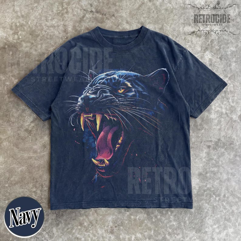 Panther Roar Shirt Retro Game Day Tshirt Carolina Panthers Cheer Mom Gift Pitt Panthers Tee Florida Panthers Hockey High School Gameday R318 image 4
