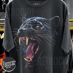 Panther Roar Shirt Retro Game Day Tshirt Carolina Panthers Cheer Mom Gift Pitt Panthers Tee Florida Panthers Hockey High School Gameday R318 image 2