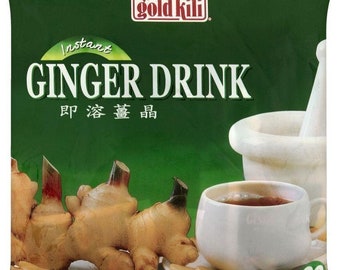 Gold Kili Instant Ginger Tea | 20x18g Sachets | Digestive Soother