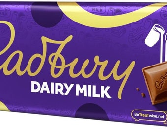 Barra de chocolate Cadbury Dairy Milk de 360 g - Favorito clásico