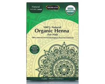 Hemani Hair Henna | Organic 100g | Chemical-free Coloring | Natural Colour