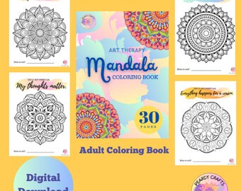 Mandala Adult Coloring Book