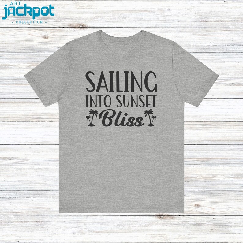 Sailing Into Sunset Bliss T-shirt, Cruise Ship Matching Shirts ...