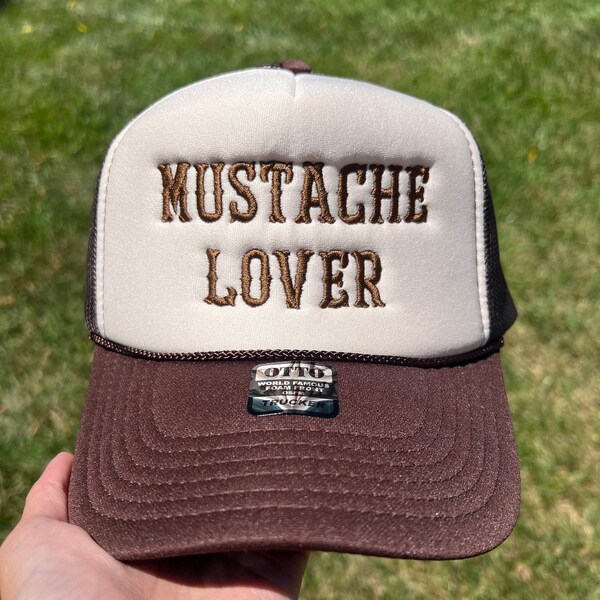 mustache lover hat