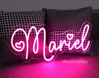 Custom LED Neon Sign Bedroom,Custom Name Neon Sign, Bedroom Decor, Personalized Gift For Friends,College Dorm Room Decor,Birthday Gifts