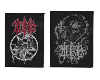 Urn Embroidered Patches: Thrash Metal Music Fan Bundle
