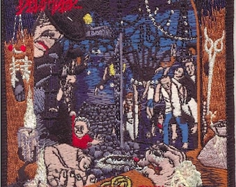 Deceased - As the Weird Travel On Embroidered Patch: Metal Rock Band