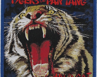 Tygers of Pan Tang Embroidered Patch, Wild Cat, NWOBHM