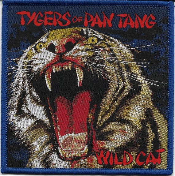 Tygers of Pan Tang Embroidered Patch, Wild Cat, NWOBHM - Etsy