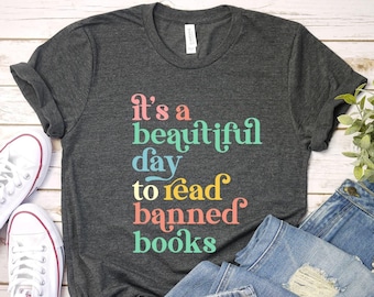 Read Banned Books T-Shirt: Book Lover Literary Tee