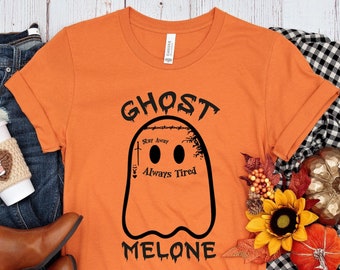 Ghost Malone Shirt, Ghost Halloween Shirt, Funny Shirt, Halloween Shirt, Fall Shirt, Halloween, Boho Halloween Shirt, Cute Funny Halloween
