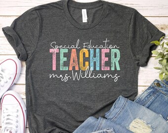Custom Special Education Teacher Shirt: Neurodiversity, Autism Acceptance