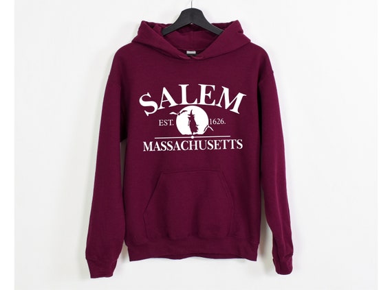 Salem Massachusetts Halloween Hoodie: Funny Witches Pullover