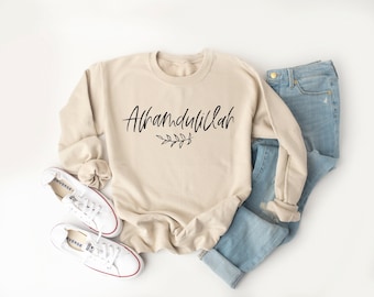 Alhamdulillah Shirt, Ramadan Shirt, Religious Shirt, Muslim Shirt, Gifts For Muslim, Holy Month, Muslim Eid Tee, Islamic Gifts Good Vibes