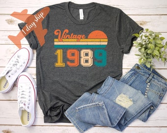 Vintage 1989 Birthday T-Shirt - Limited Edition Legend