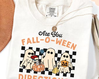 Ghost Teacher Halloween Shirt: Spooky Fall Tee (Comfort Colors)