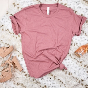 Bella Canvas Blank Shirt, Bella Canvas T-Shirt, Plain Bella Canvas Shirt, Unisex Women Youth Toddler Jersey Tee, Soft Bella + Canvas Tshirt