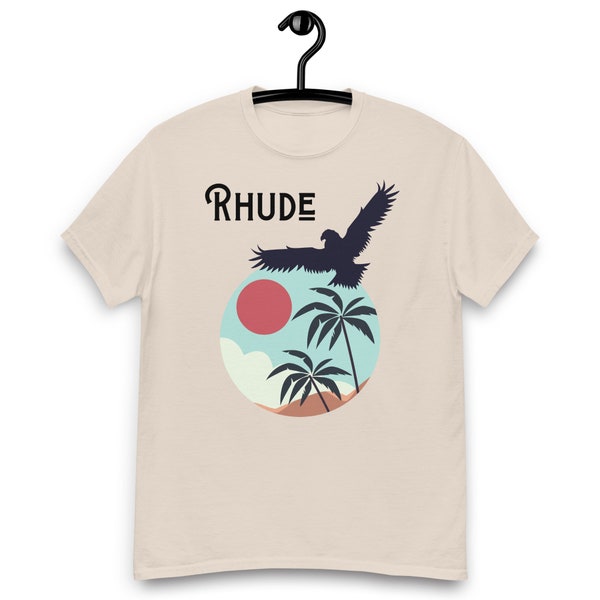 Rhude Vibes: Stylish T-Shirt Design