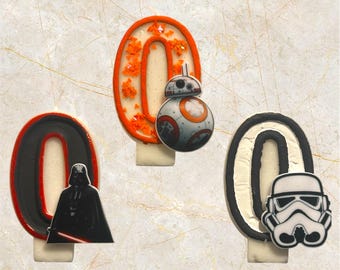 StarWars Birthday Candle