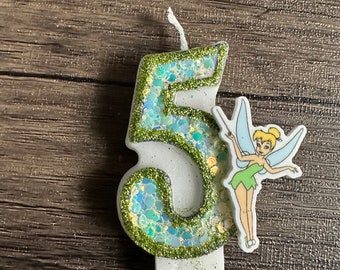 Tinkerbell Birthday Candle