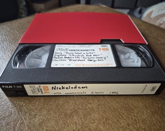 Cinta VHS Nickelodeon Nick con Comerciales 1996 Clarissa Rocko Rugrats Doug