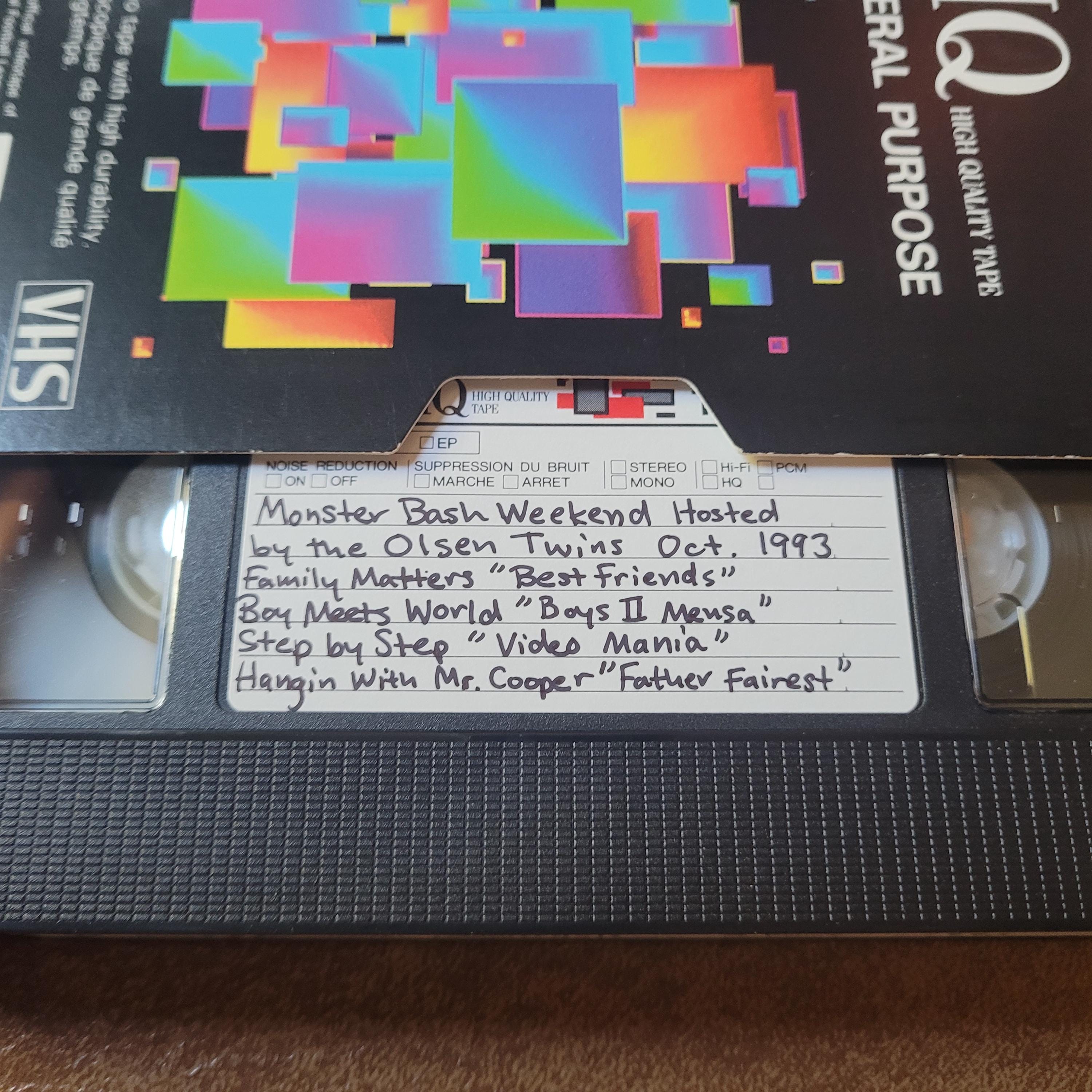 VHS Tape ABC TGIF Halloween Special With Commercials 1993