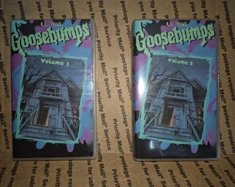 Goosebumps VHS 2 Volumes Fox Kids tv show cartoon 90's episode list in description