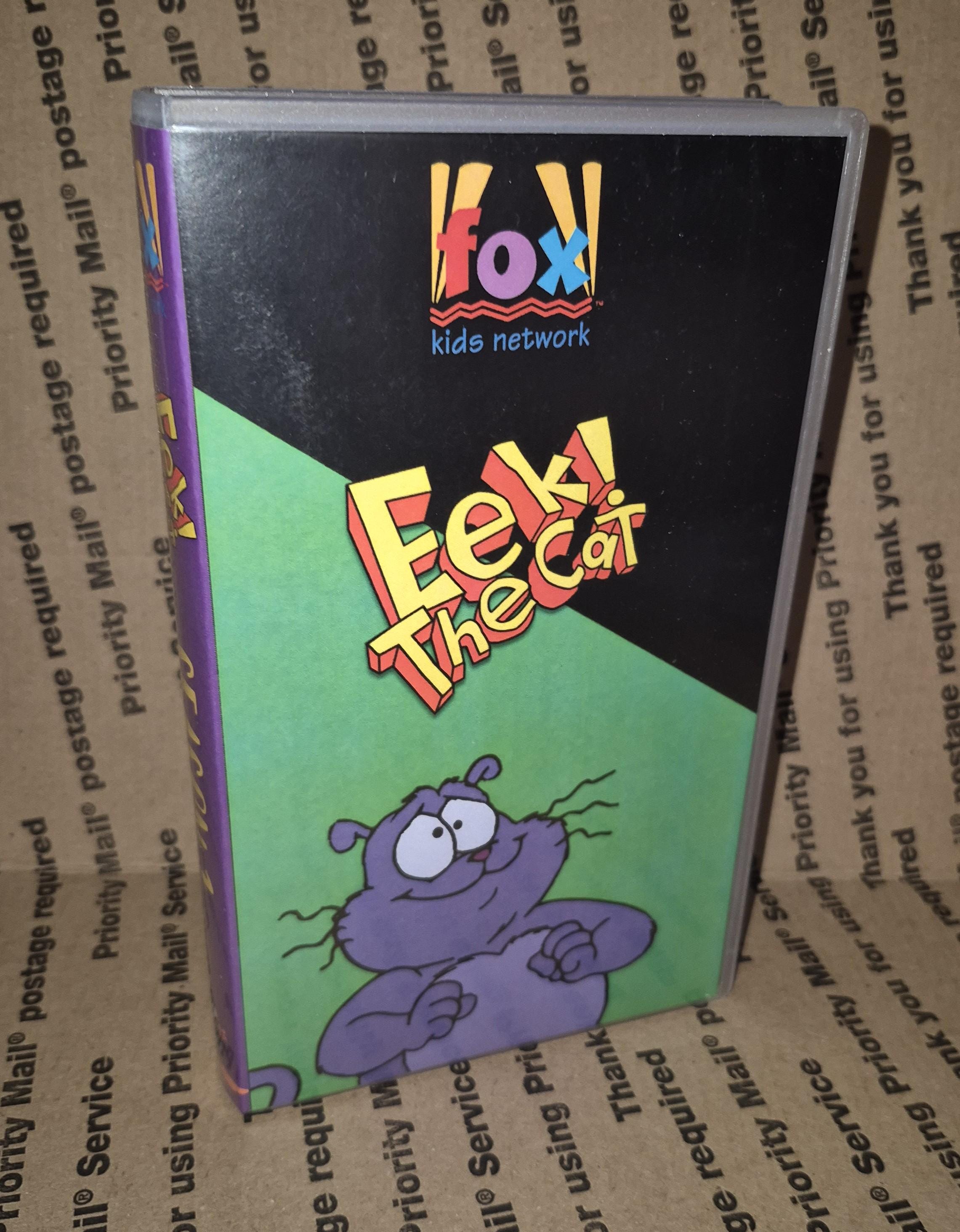 Eek! the Cat VHS Tape Full First Season Fox Kids Tv Show Cartoon