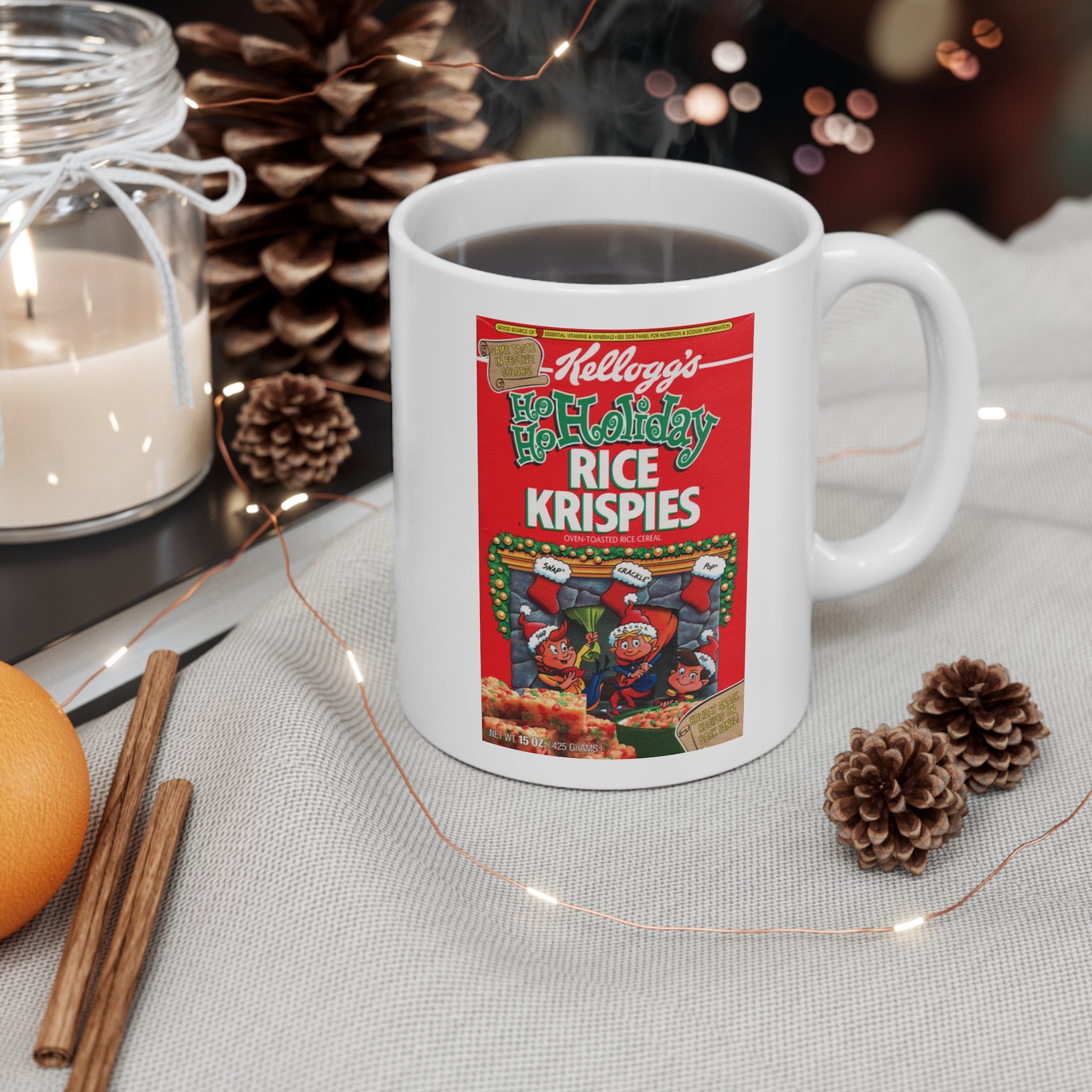 Vintage Rice Krispies Cereal Box - Etsy