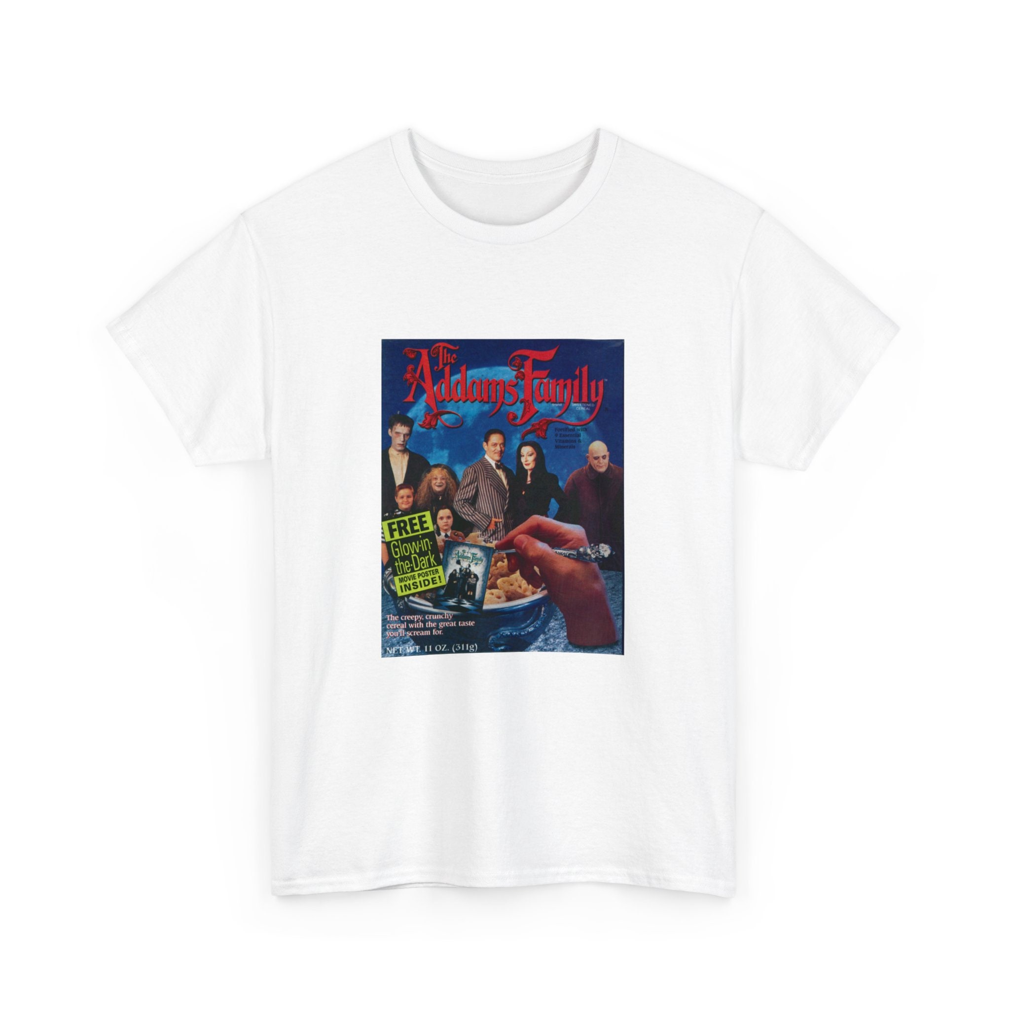 トップス 90s the addams family T-shirt XL Rare Vintage 90s The Adams Family fantasy /thriller movie
