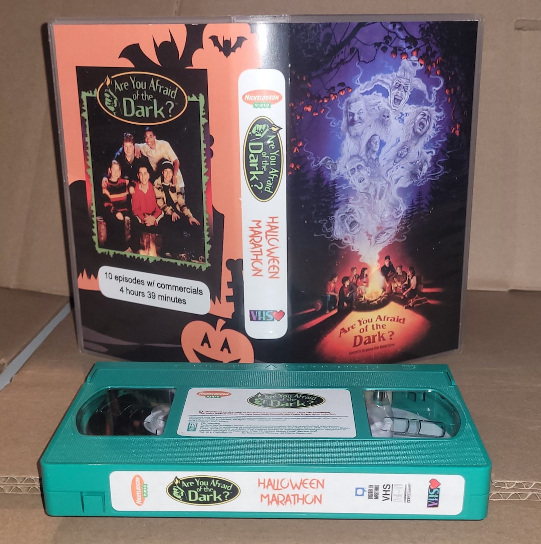 Are You Afraid of the Dark Nickelodeon VHS Tape AYAOTD 90's